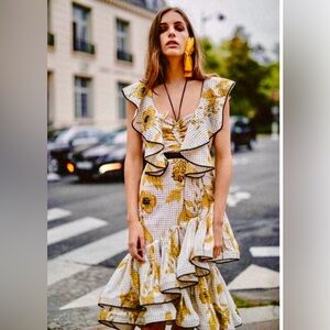 $1200 Johanna Ortiz Marquesas Island Cotton Dress